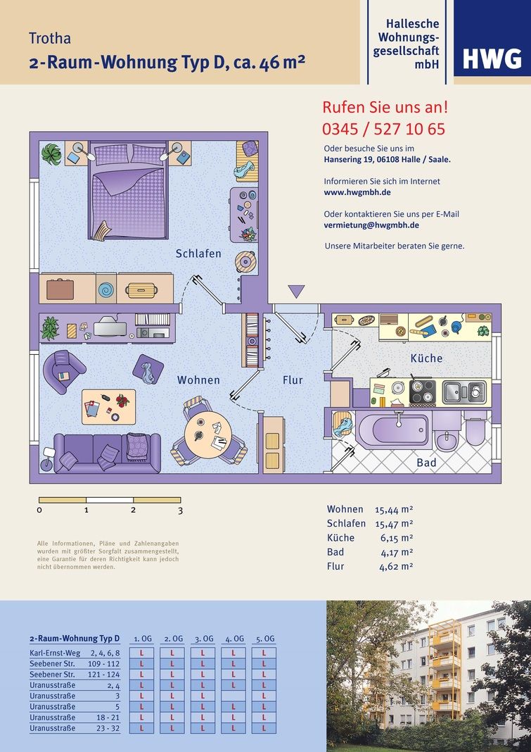 Grundriss zur Wohnung