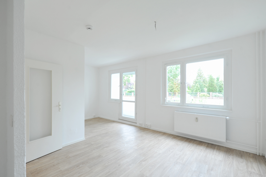 sanierte 1-Raum-Wohnung mit Balkon - Foto 1